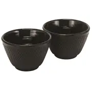Avanti Hobnail Cast Iron Tea Cups Set of 2