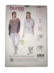 NEW! Shirt Sewing Pattern~(Size 8-18) Burda Style 6269