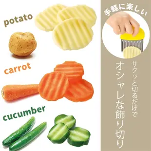 ♥︎MAYA日雜♥︎日本 廚房用品 馬鈴薯 紅蘿蔔 小黃瓜 波浪切刀