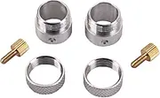 YARNOW Non-slip Strap Lock Buttons 2 Pieces Easy to Install and Replace Locks for Strings