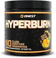 Onest Health Hyperburn Supplement for Workout 153g (30 servings) - Improves Athletes Gym Routine - Sports Nutrition Powder (Hyperburn, Orange Dream)