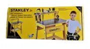 Brand New Stanley Jr Kids Wooden Work Bench WB002-SY