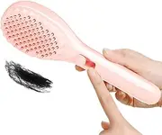 Hair Brush Easy to Clean,Retractable Massager Comb | Anti-Static Scalp Massage Comb, Portable Hairbrush for Women Girls