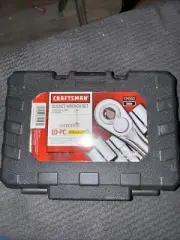 Sears Craftsman Nos 3/8” 44811 Ratchet Socket Set 34553 SAE 3/8”-7/8” Sockets