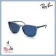 【RAYBAN】RB4387F 1264/80 藍色 灰藍片 輕量大框 雷朋太陽眼鏡 公司貨 JPG 京品眼鏡