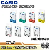 在飛比找樂天市場購物網優惠-【超商免運】CASIO卡西歐 9mm 標籤機專用色帶 適用卡