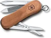 Victorinox Unisex Evowood 81 Swiss Army Knife Blade, Walnut, Small/30 mm