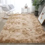 Floor Rug Rugs Fluffy Area Carpet Shaggy Soft Large Pads Living Room - 60x120cm