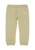 Balmain Kids Logo-embroidered Cotton Sweatpants - Green 18/24M (18 months)