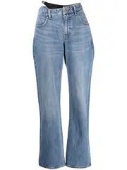 [Alexander Wang] Asymmetrical Bikini Layer Jean In Denim
