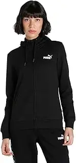 [PUMA] Women's Essential Small Logo Full Zip Fleece Hoodie