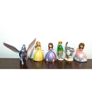 「全6款」迪士尼 小公主蘇菲亞 Disney Sofia the First Princess 公仔 玩具 人偶 擺飾