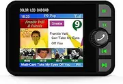 Portable Digital Radio Stereo 2.4 Inch LCD Display Bluetooth-Compatible DAB Receiver Audio Broadcasting Player with Digital Broadcast Adapter for Home Office Car