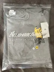 BIllionaire Boys Club x Pokémon Pikachu Starfield Heather Gray Hoodie Size M