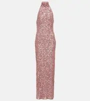 [Rotate] Rotate Bridal Kasia sequined maxi dress AU 14 pink