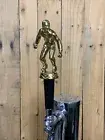 Roller Derby Tap Handle For Beer Keg Kegerator Vtg Metal Skating Trophy Skater M