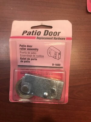 Prime-Line Patio Door Roller Assembly Replacement Hardware D-1603 1 1/4” Steel