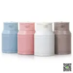 保溫壺 MOSH日本進口保溫壺家用復古歐式不銹鋼暖壺熱水瓶水壺1L 奶罐系 MKS印象部落