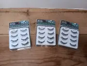 3 Pack ARDELL Professional Natural Multipack Demi Wispies Black 240494 New