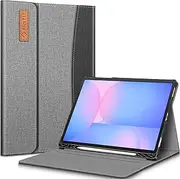 Fintie Case for Samsung Galaxy Tab S9 FE 5G 10.9 Inch/Galaxy Tab S9 11 Inch 2023 with Built-in S Pen Holder, Multiple Angle Portfolio Business Cover with Pocket Auto Sleep/Wake, Gray
