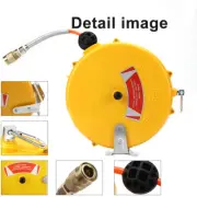 Mini Auto Retractable Air Hose Reel Rewind Compressor Wall Mountable Air Line