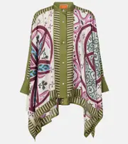 [La DoubleJ] La DoubleJ Foulard printed silk twill shirt UK 6 multicoloured