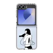 Galaxy Z Flip6 Clear Case Listen To Your Inner Voice