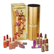 MAC Golden Girls Mini Lustre Glass Lipstick Set (Limited Edition) NIB ($115)