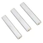 T 3Pcs Wireless Motion Sensor LED Lights Automatic On&Off USB Rechargeable