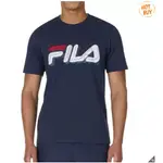 FILA 男短袖LOGO上衣#1016212(門市同步銷售，請先聊聊庫存再下單)2408