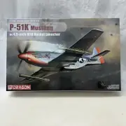 DML Dragon 1/32 P-51K Mustang w/ 4.5-inch M10 Rocket Launcher Plastic Model kit