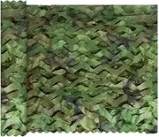 HIDOSNG Camouflage Net, Camouflage Netting Camo Netting, Hunting Forest Camo Net for Camping, Outdoor Sun, Theme Party Decoration, Car Covers Oxford Fabric 3x1.5M