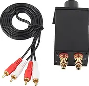 Volume Controller Black Passive Preamp Aluminum Alloy Amplifier Components for Audio Equipment Professional Use