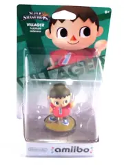 Amiibo Villager Wii U Nintendo Super Smash Bros Sealed New