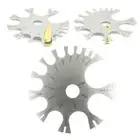 Body Jewelry Piercings Barbell Gauge Measuring Wheel