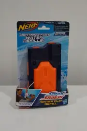 NERF Super Soaker Lightning Fast WATER CLIP REFILLS X 2 For Water Pistol BLASTER