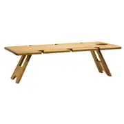 Alex Liddy Acacia Long Picnic Table 80X40cm