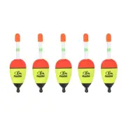 5pcs 0.4oz Float Fishing Bobbers EVA Fishing Float, Yellow