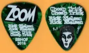 Cheap Trick Rick Nielsen PRL GREEN ZOOM Guitar Pick - 2016 Rock & Roll HOF Tour