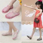 嬰兒涼鞋夏季新款透明PVC果凍鞋公主兒童沙灘鞋蹣跚學步女孩鞋女嬰鞋