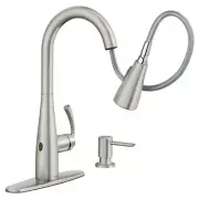 MOEN Essie Touchless 1-Handle Pull-Down Sprayer Kitchen Faucet with MotionSense