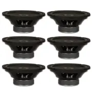 6 Goldwood Sound GW-8004/8 Two Way 8" Woofers w/ Tweeters 50 Watt each Speakers