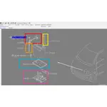 日產大盤 NISSAN 原廠 SERENA C24 QRV 電瓶固定架 螺絲