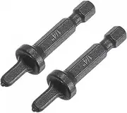 uxcell 1/4" Swage Tube Expander Drill 1/4" Hex Handle Repairing Flaring Tool for Air Conditioning Copper Aluminum Pipe 2Pcs