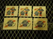 PBR PABST BLUE RIBBON Beer ~ NEW ~ 6PK Logo & Cool Blue Temp Tattoos FreeUS Ship