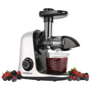 West Bend Juicer Cold Press Masticating Extractor Machine Features Quiet Moto...
