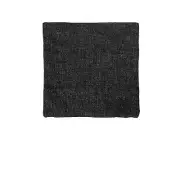 Polyester Chenille Cushion Cover Black