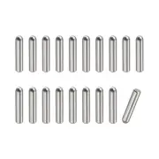 2x8mm Dowel Pins, 50pcs Round Head Flat Chamfered End Dowel Pin
