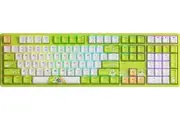 Akko Cabbage Dog 5108B Plus 100% RGB Cream Yellow Pro Hot-Swappable Wireless Mechanical Keyboard