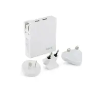 ROCK 2-in-1 International Power Adapter & 5200mAH Power Bank